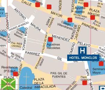 Hotel Monclus à Palencia Extérieur photo
